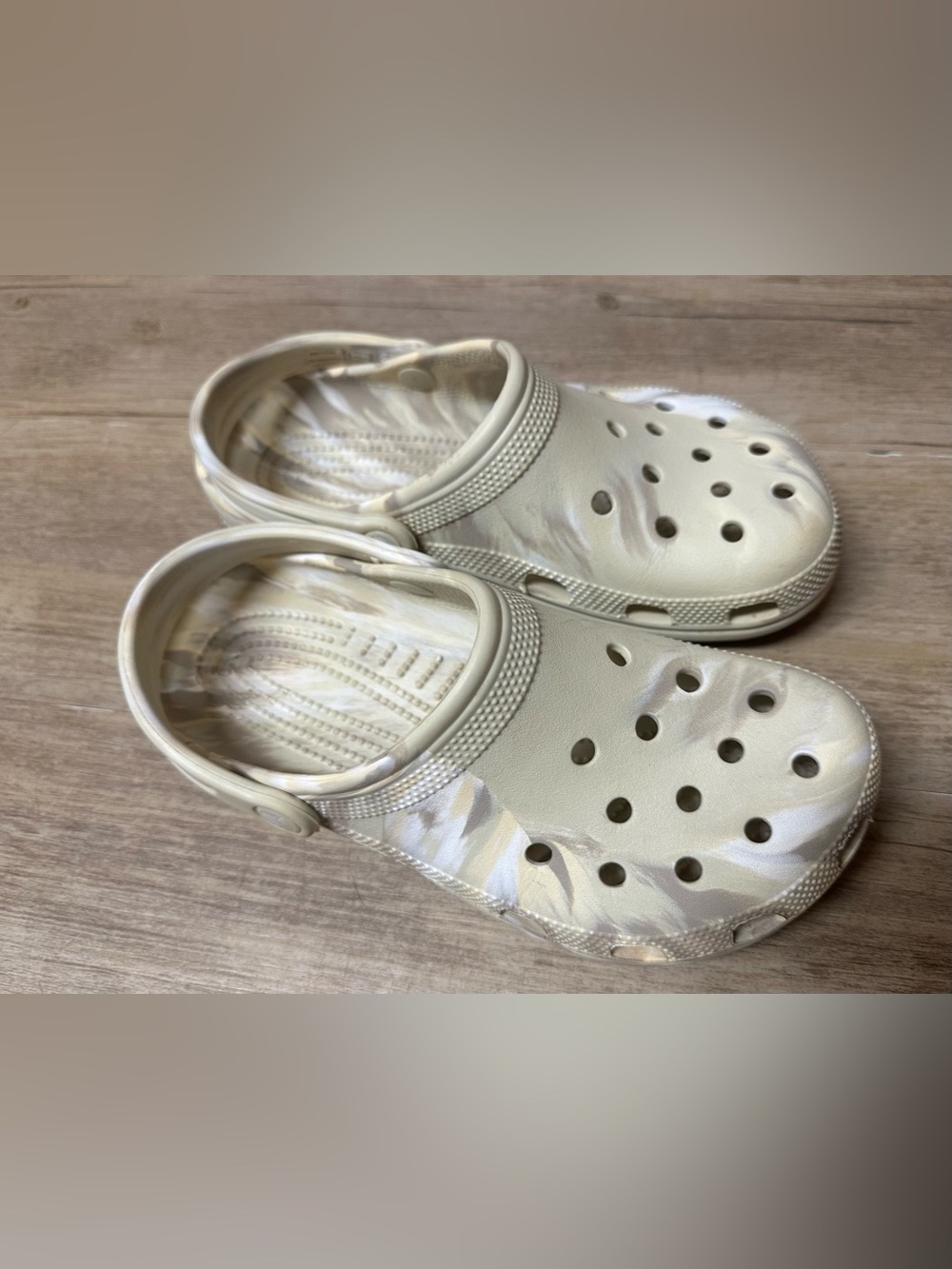 Crocs Unisex-Adult Classic Marbled Tie-dye Clog Women’s 8 Men’s 6 - Picture 6 of 9